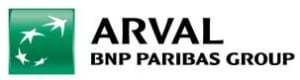 Logo entreprise Arval BNP Paribas Group